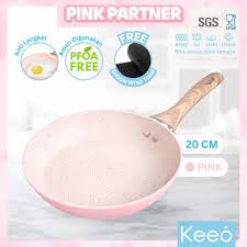 Teplon Pink Anti Lengket